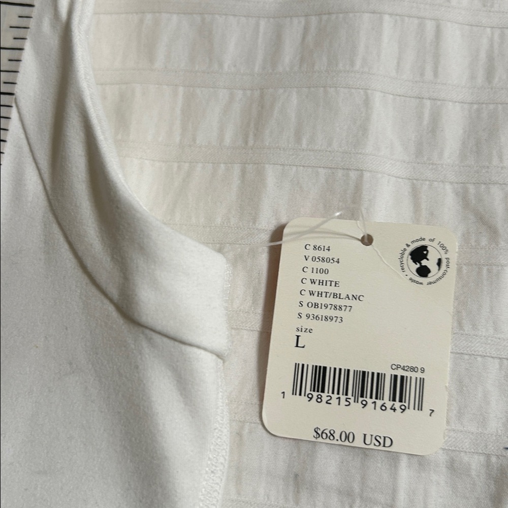 Free People Movement Never Better Ringer Logo Sports. Color white Size L - Picture 13 of 13